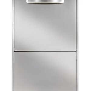 Commercial Dishwasher with open glass Rack 40 x 40, 400mm x 400mm